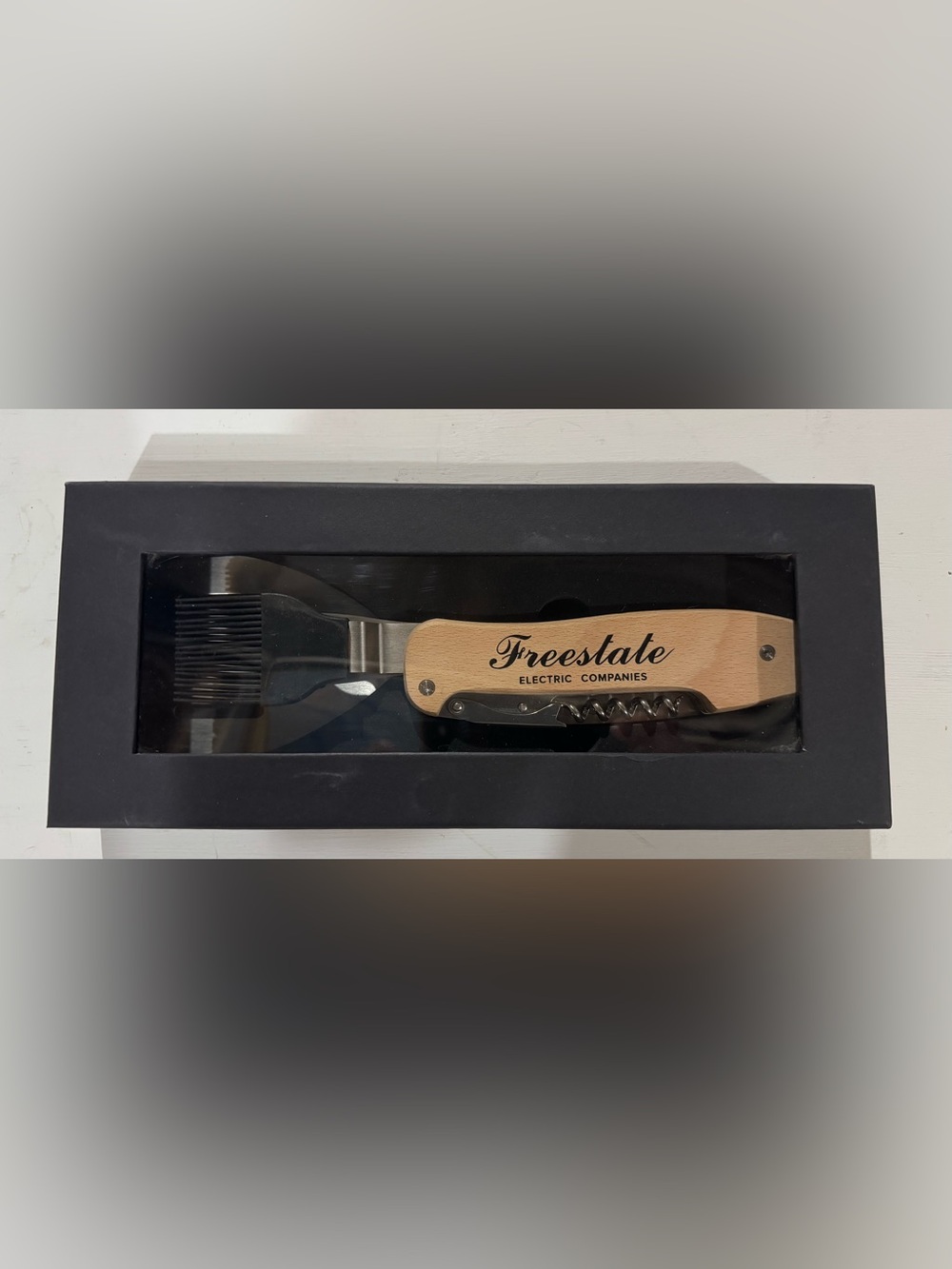 Branded Wooden Multi-Tool - Natural Wood for Cooking and Grilling